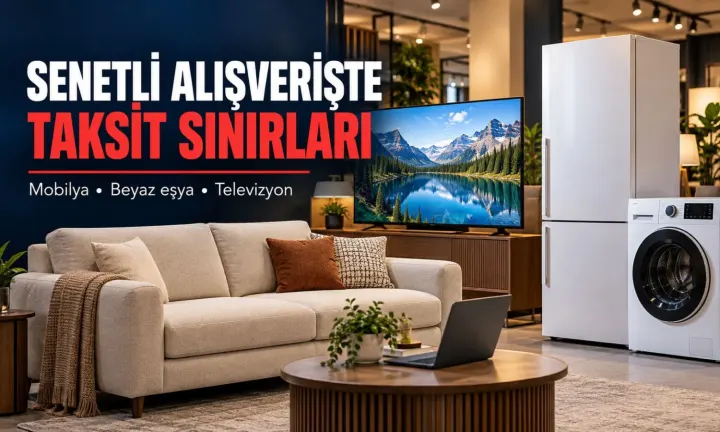 Mobilya Alışverişinde Taksit Sınırı 9 Ay: Senetli Satışlarda Yeni Düzenleme