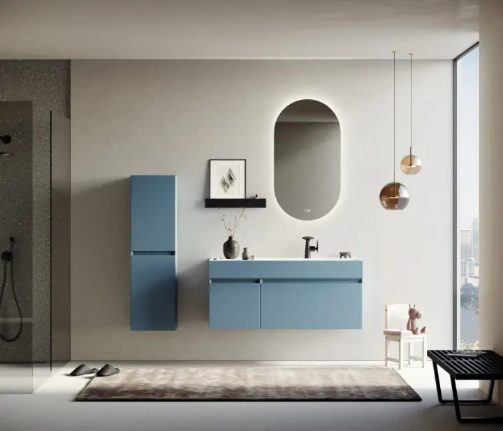ORKA Banyo Lusso Banyo Mobilyası ile Minimal Tasarım ve Fonksiyonelliği Bir Araya Getiriyor