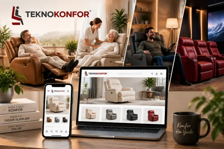 Türkiye’nin Recliner Koltuk Üreticisi Teknokonfor’dan Yeni Nesil E-Ticaret Deneyimi