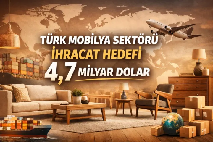 Türk Mobilya Sektörü Tasarım ve İhracat Gücüyle Büyümeye Devam Ediyor
