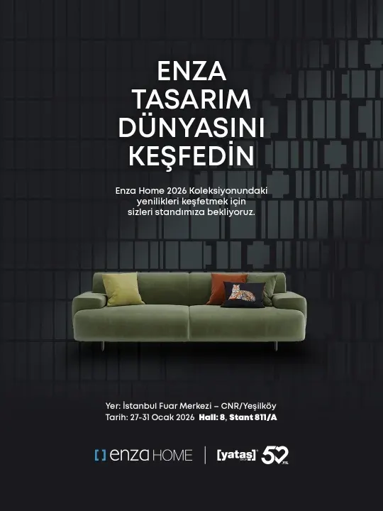 Enza Home, IIFF 2026’da Yenilikçi Koleksiyonlarıyla Dikkat Çekti