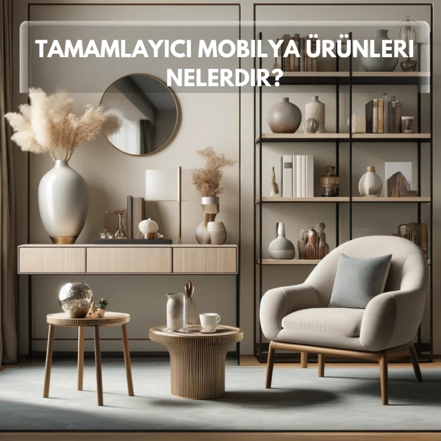 Tamamlayıcı Mobilya Ürünleri Nelerdir?