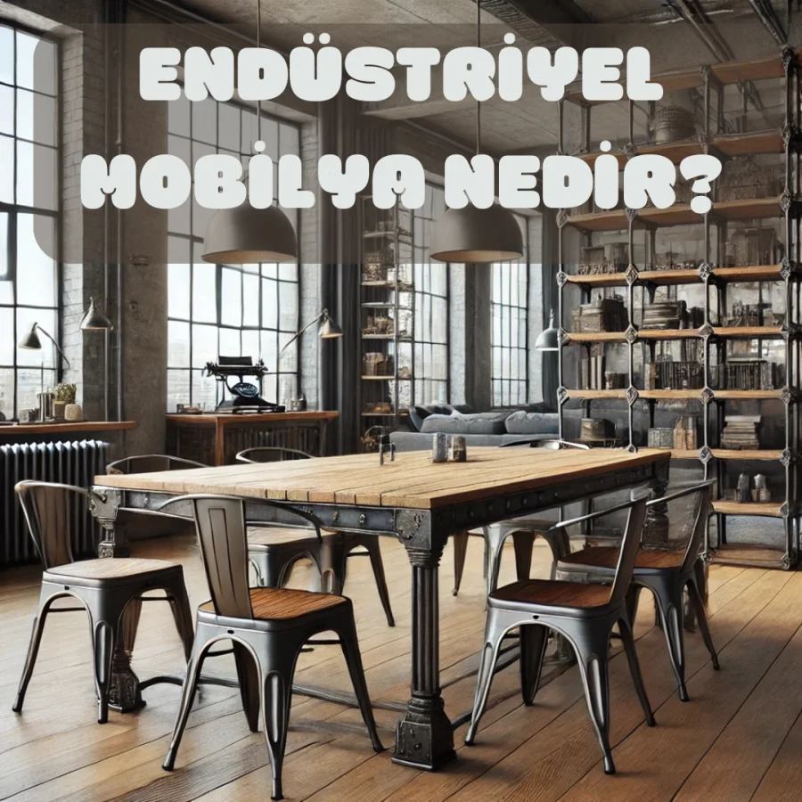 Endüstriyel Mobilya Nedir?