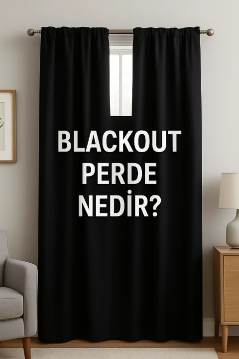 Blackout Perde Nedir? Avantajları ve Kullanım Alanları