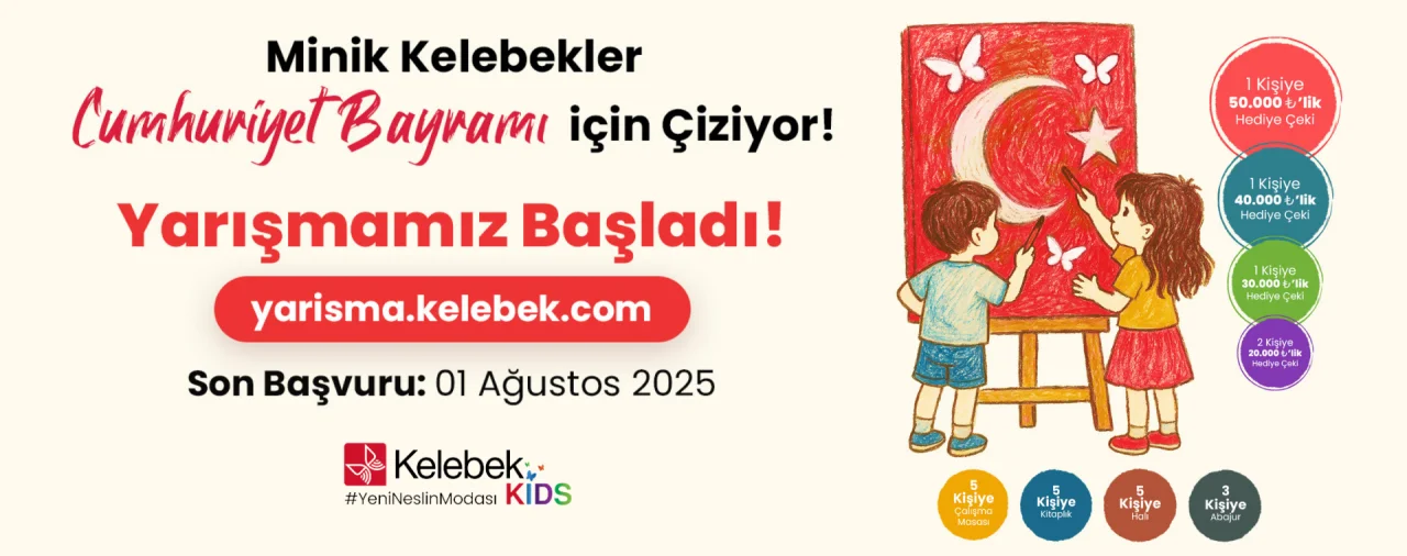 Minik Kelebekler Cumhuriyet Bayramı İçin Çiziyor!