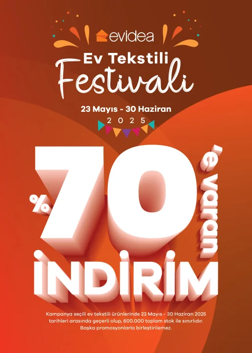 Ev Tekstili Festivali Evidea’da Başlıyor!