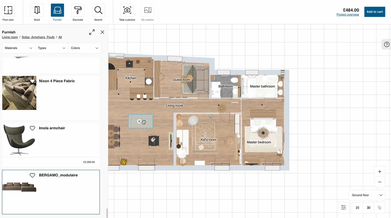 BoConcept, Mobilya Satın Alma ve Satış Deneyimini Dönüştürmek İçin Dassault Systèmes'in HomeByMe Çözümlerini Seçti