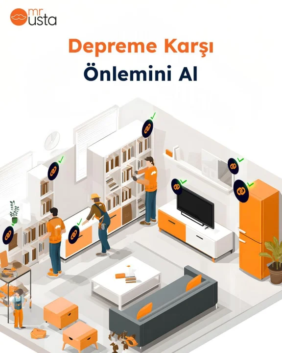 Evlerdeki Sessiz Tehlike: Sabitlenmeyen Eşyalar