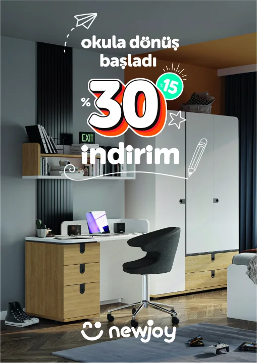 Newjoy’dan Okula Dönüşe Özel Büyük İndirim Kampanyası
