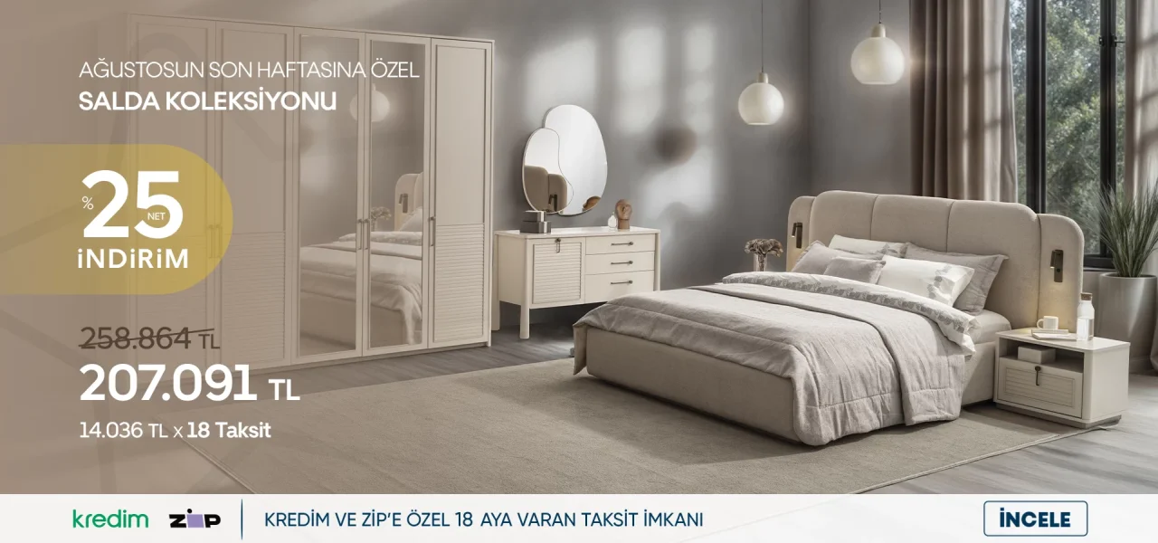Weltew Home’da Efsane Hafta Sonu Fırsatı: Yıldızlı Koleksiyonlarda Net %25 İndirim!