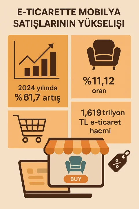 E-Ticarette Mobilya Satışlarının Yükselişi