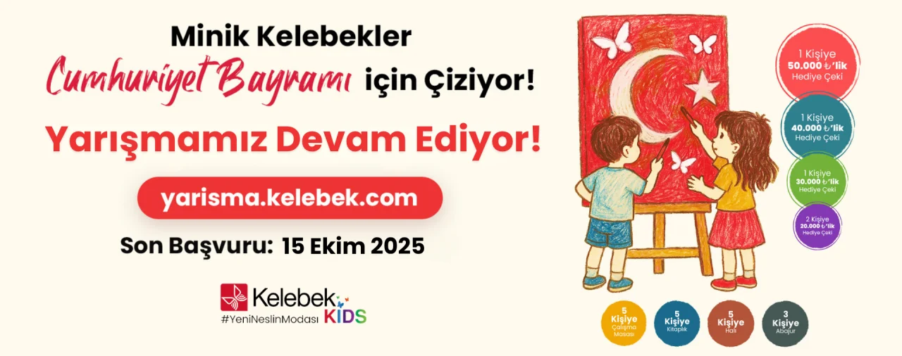Kelebek Mobilya 7. Geleneksel “Kelebek Kids Resim Yarışması” Başvuruları Uzatıldı