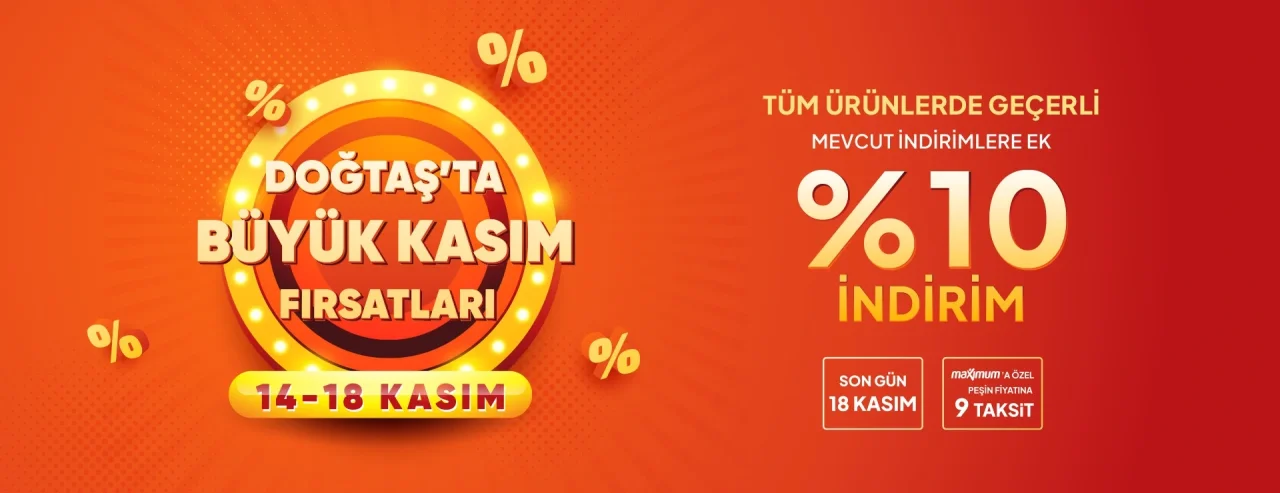 Doğtaş’ta Büyük Kasım Fırsatları Başladı!