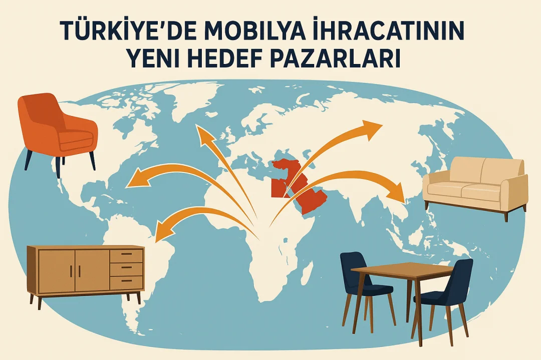 Mobilya İhracatında Yükselen Trendler: Türkiye’nin Yeni Hedef Ülkeleri