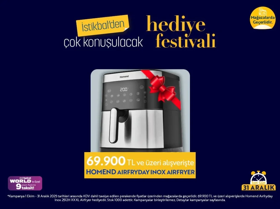 İstikbal’den Alışverişi Keyfe Dönüştüren Hediye Festivali