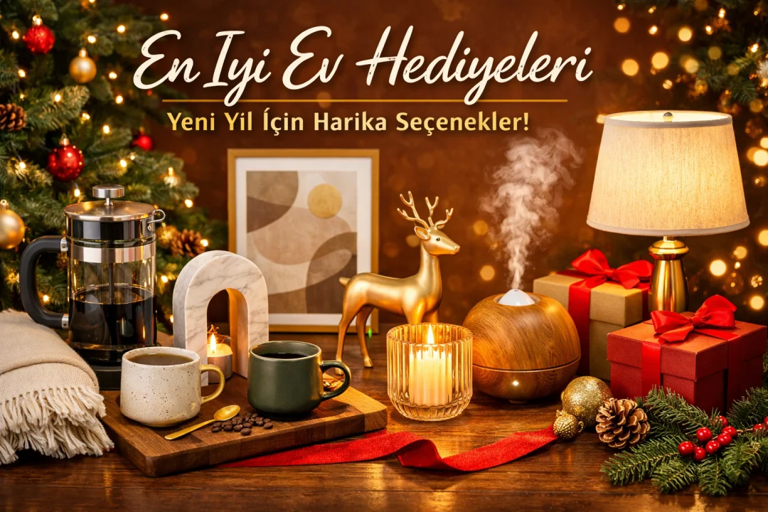 Yeni Yılda Alınabilecek En İyi Ev Hediyeleri