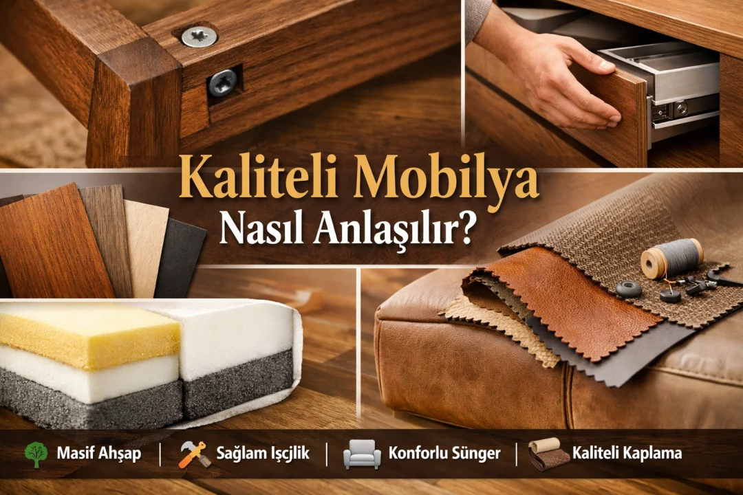 Kaliteli Mobilya Nasıl Anlaşılır?