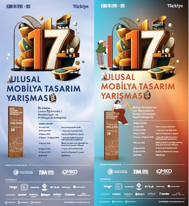 17. Ulusal Mobilya Tasarım Yarışması İçin Geri Sayım Başladı
