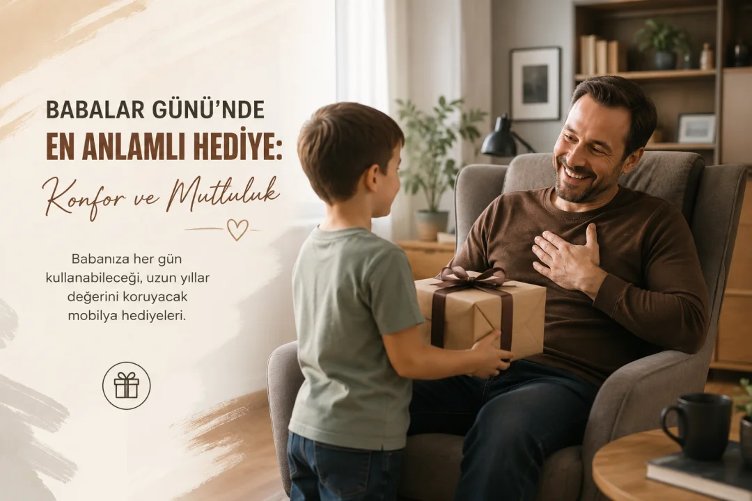 Babalar Günü'nde Kalıcı Bir Hediye Arayanlara: Babanızı Mutlu Edecek Mobilya Önerileri