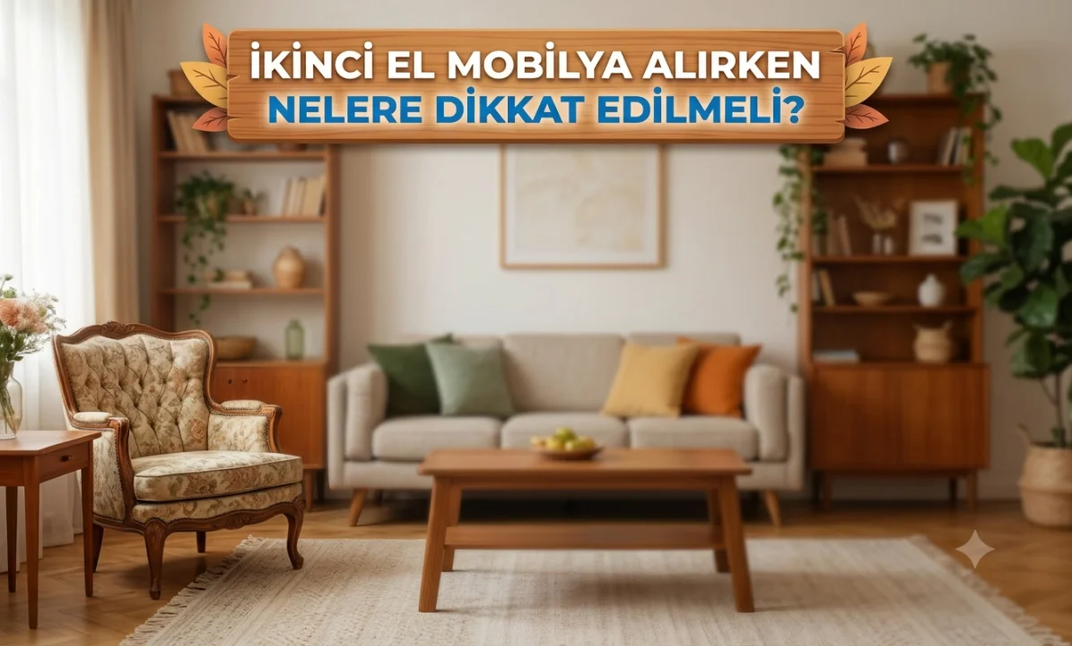 İkinci El Mobilya Alırken Nelere Dikkat Edilmeli?