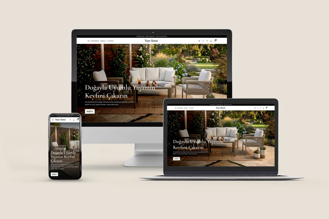 Tepe Home Dijital Mağazasını Yeniledi: Online Mobilya Alışverişinde Yeni Deneyim