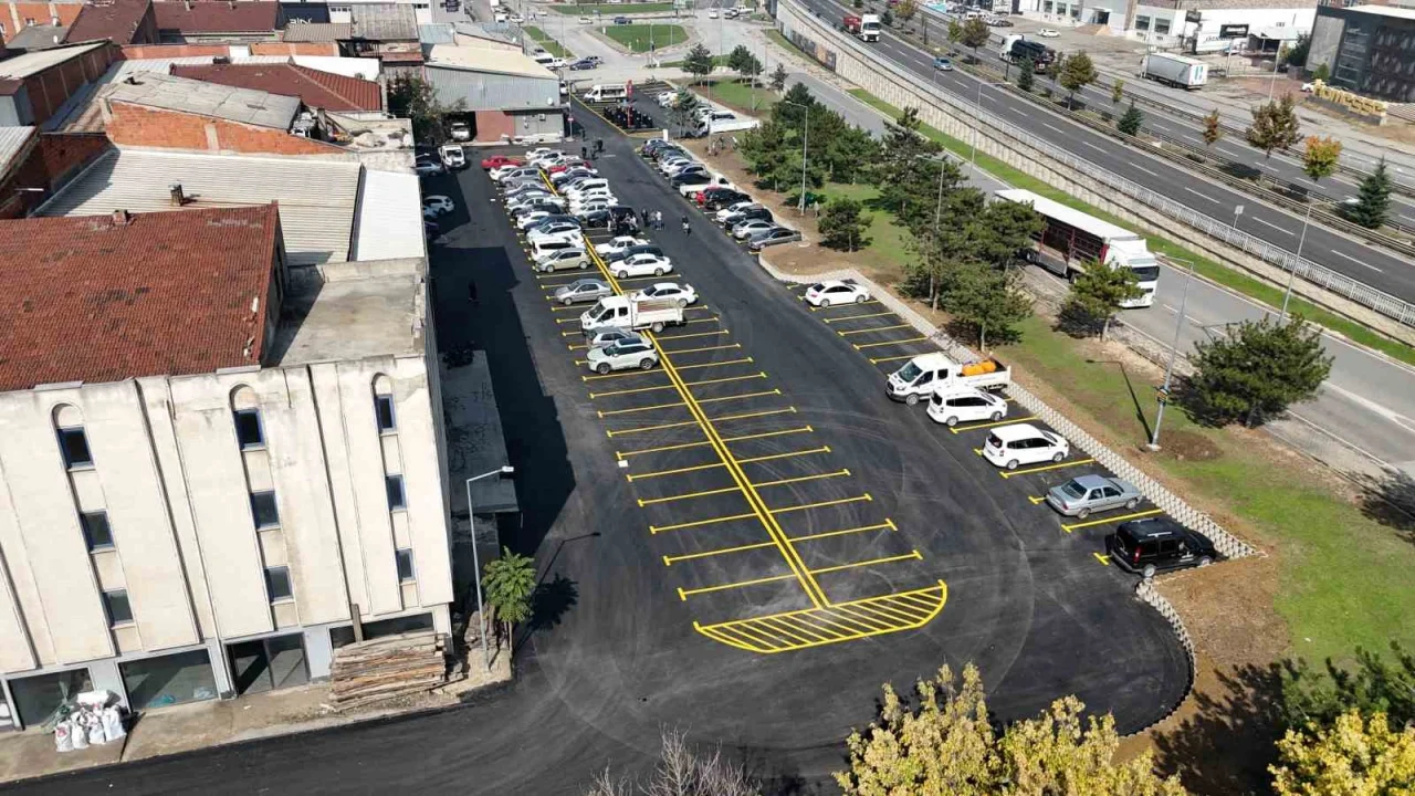 İnegöl Mobilya Sanayisine 165 Araçlık Yeni Otopark Desteği