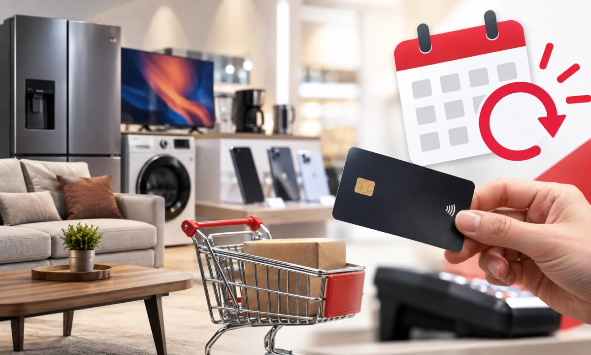 Taksitli Alışverişte Kurallar Değişti: Mobilya, Beyaz Eşya ve Telefon Alacaklar Dikkat